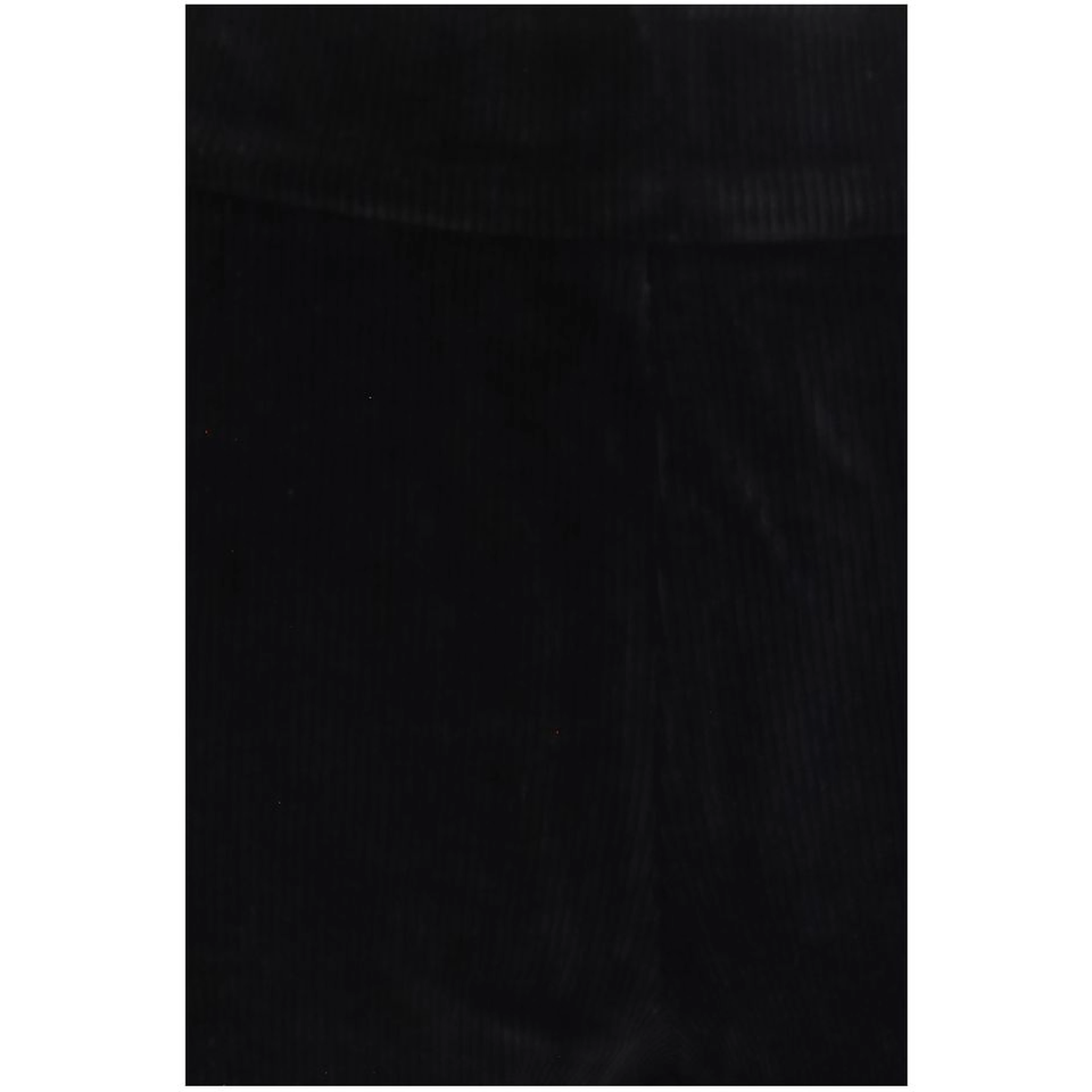 Black Cotton Flared Pants