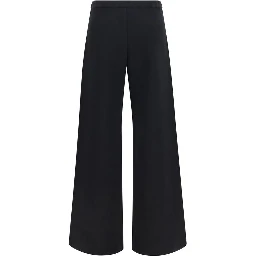 Black Cashmere Casual Pants