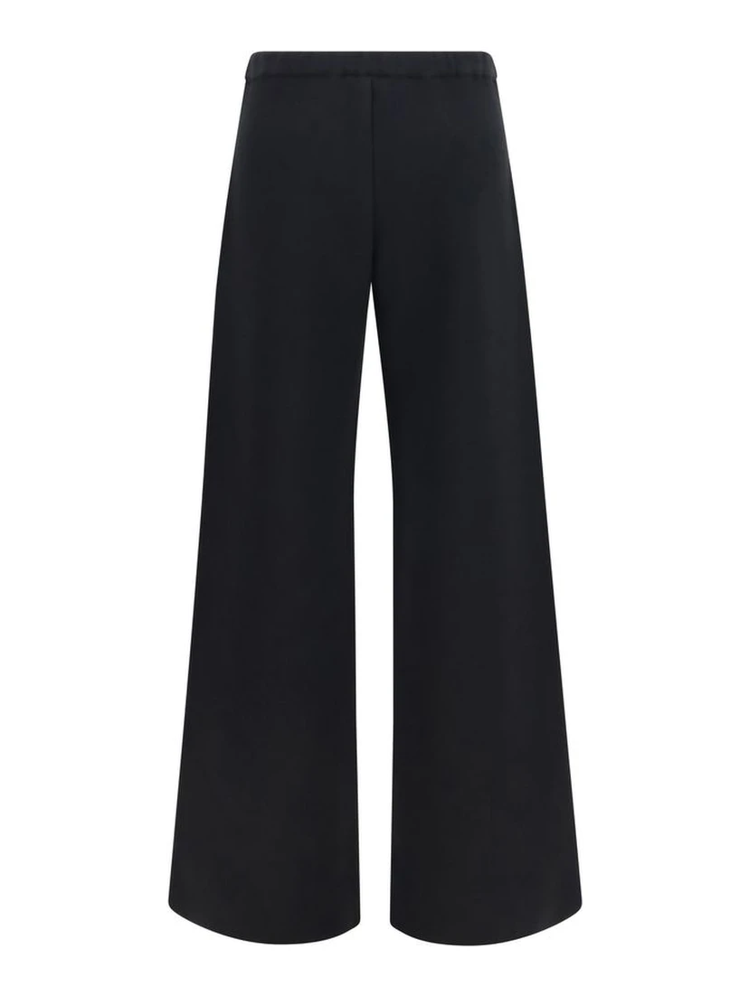 Black Cashmere Casual Pants