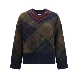 Bicolor Wool Oves Aries Sweatshirt