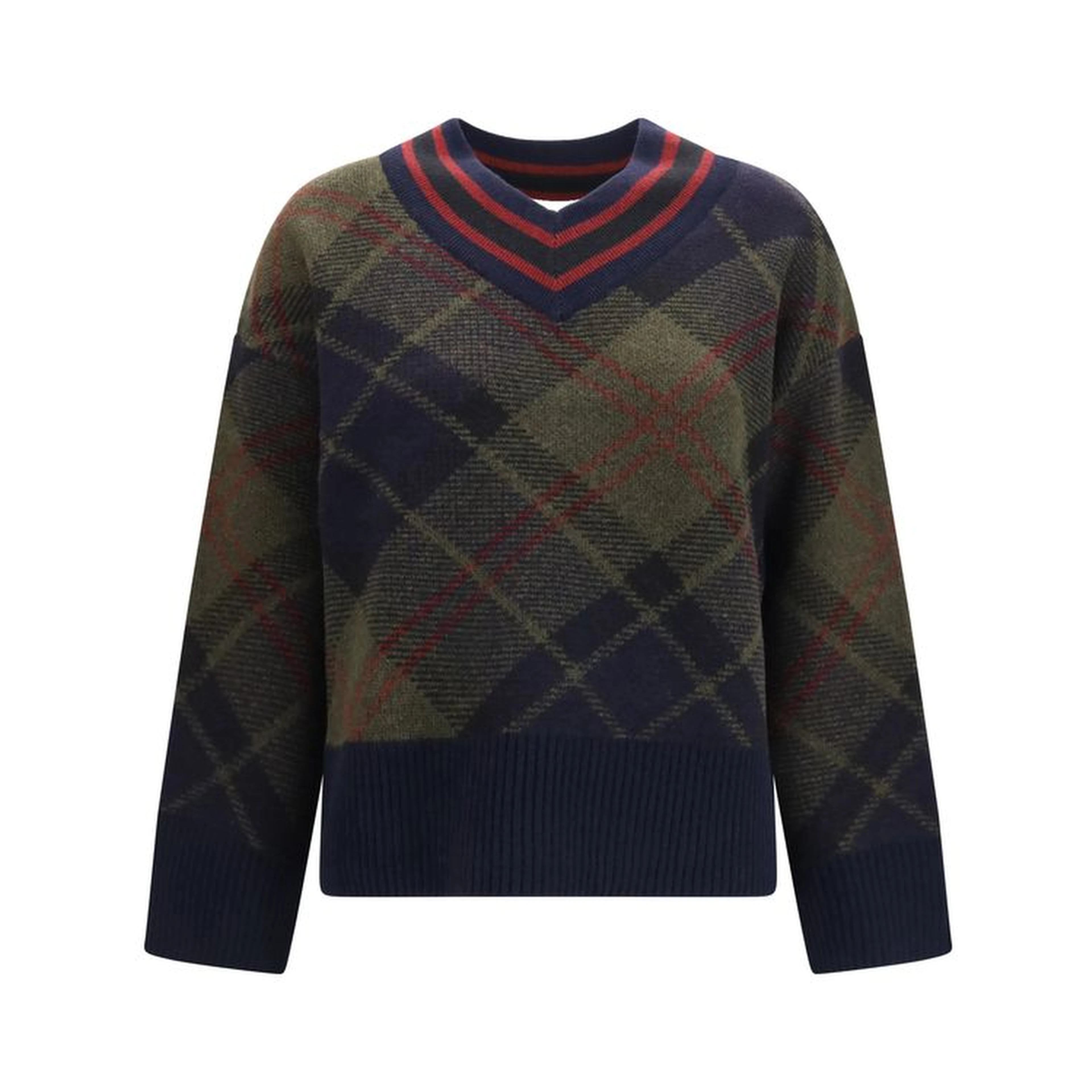 Bicolor Wool Oves Aries Sweatshirt