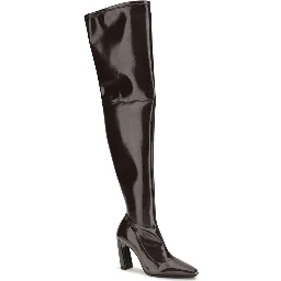 Brown Rayon Over The Knee