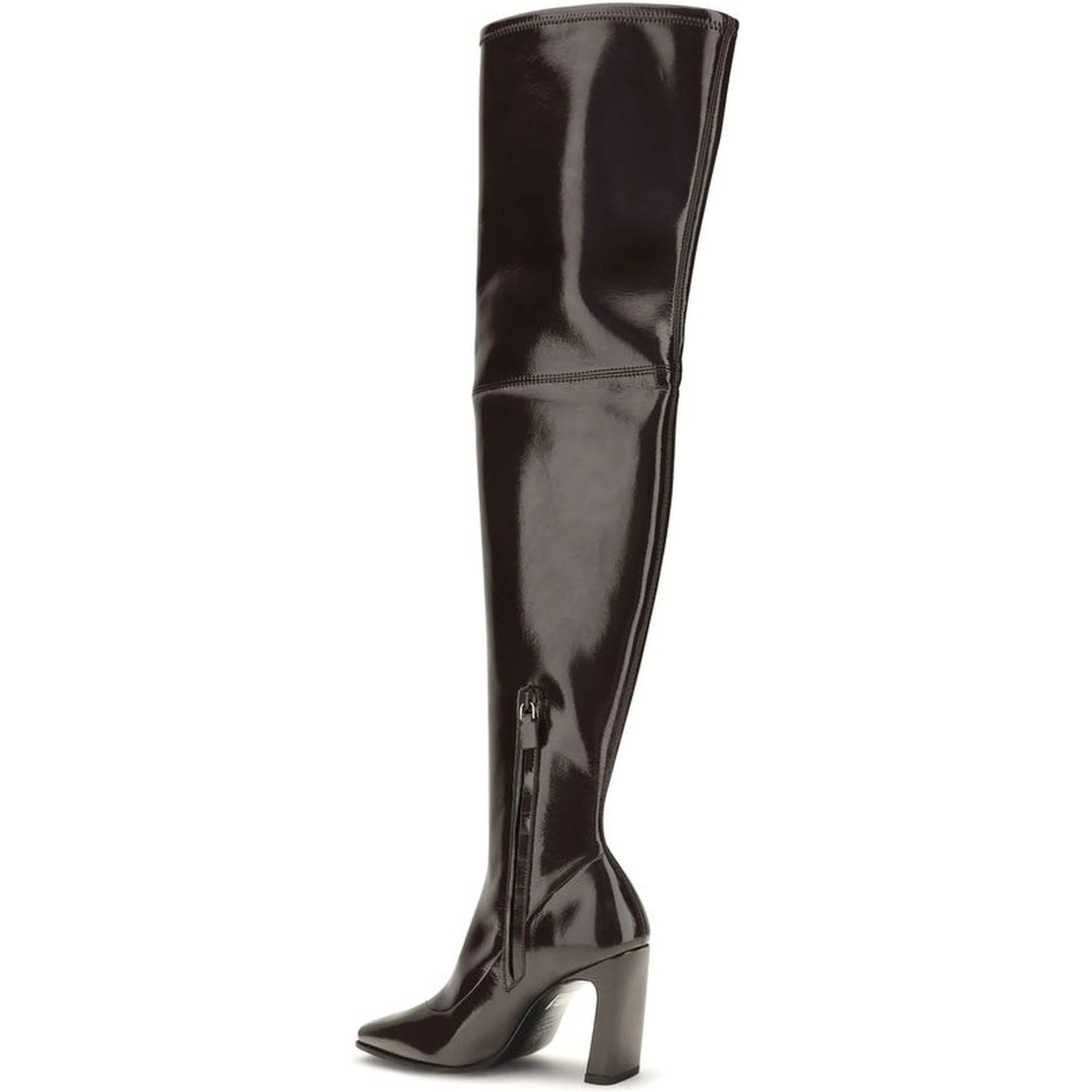 Brown Rayon Over The Knee