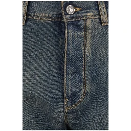 Blue Cotton Jeans Denim