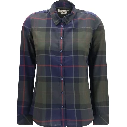 Bicolor Cotton Pattern Shirt