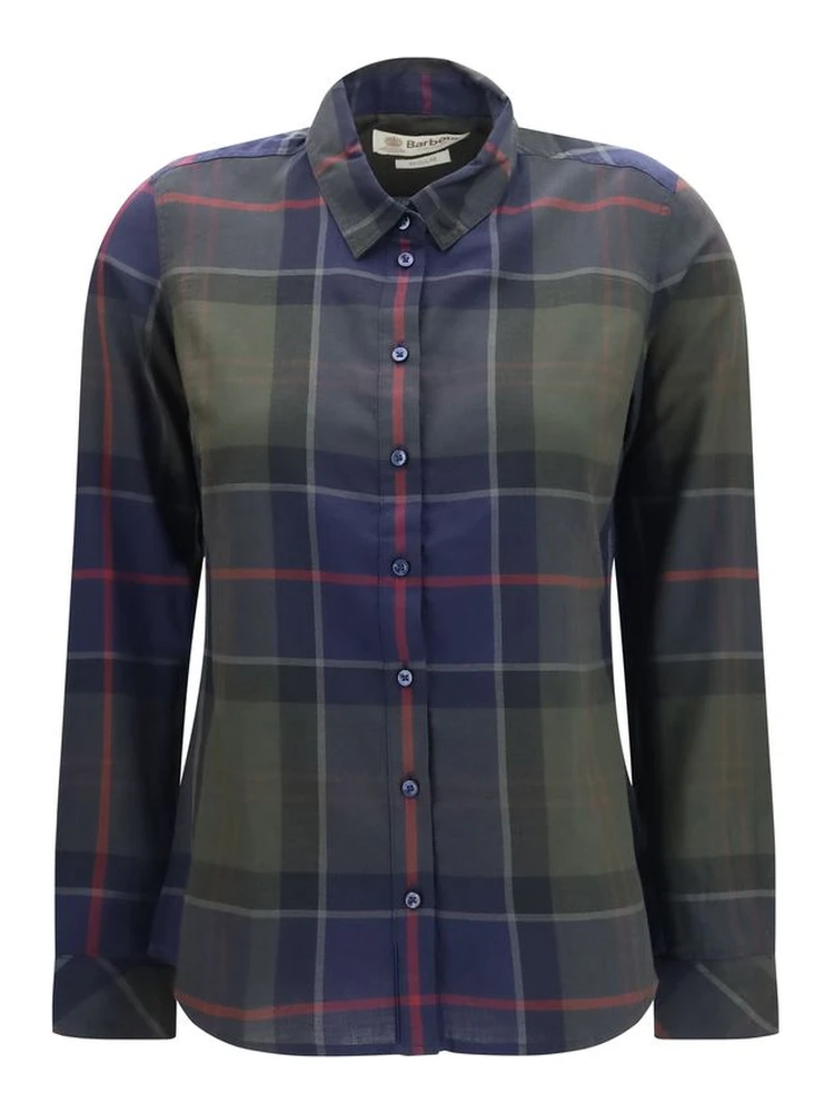 Bicolor Cotton Pattern Shirt