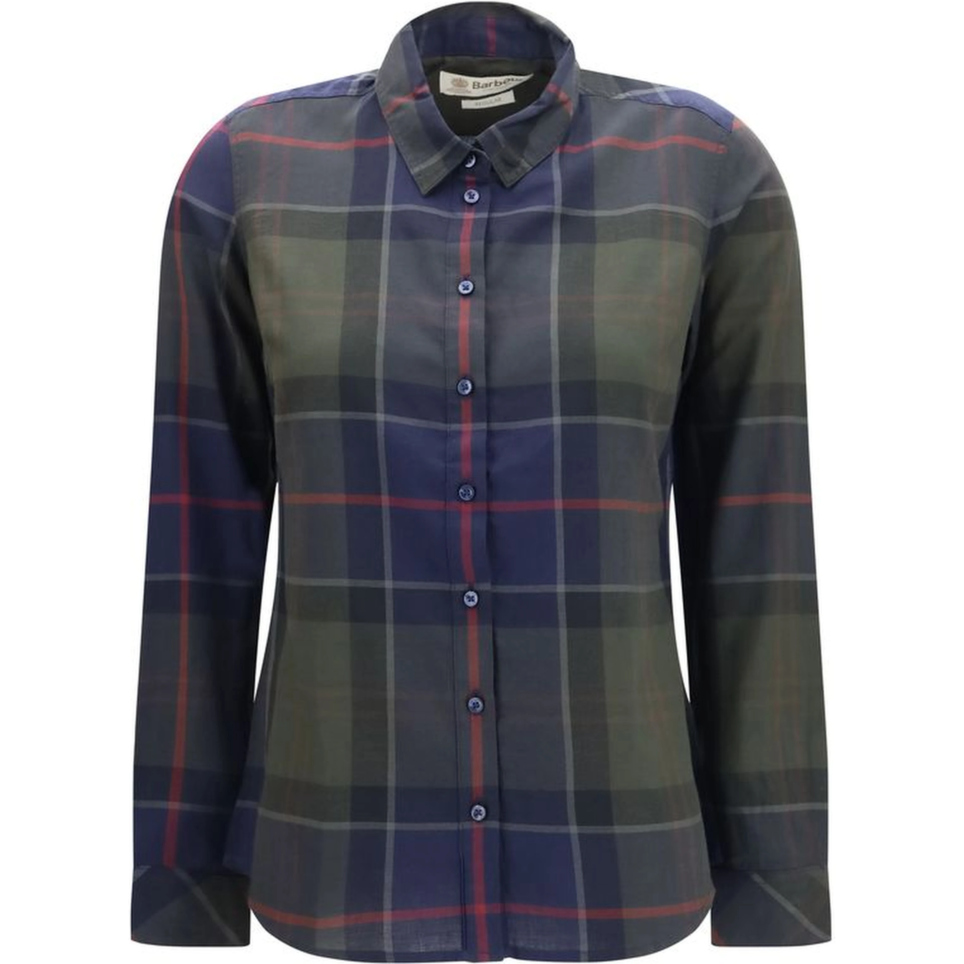 Bicolor Cotton Pattern Shirt