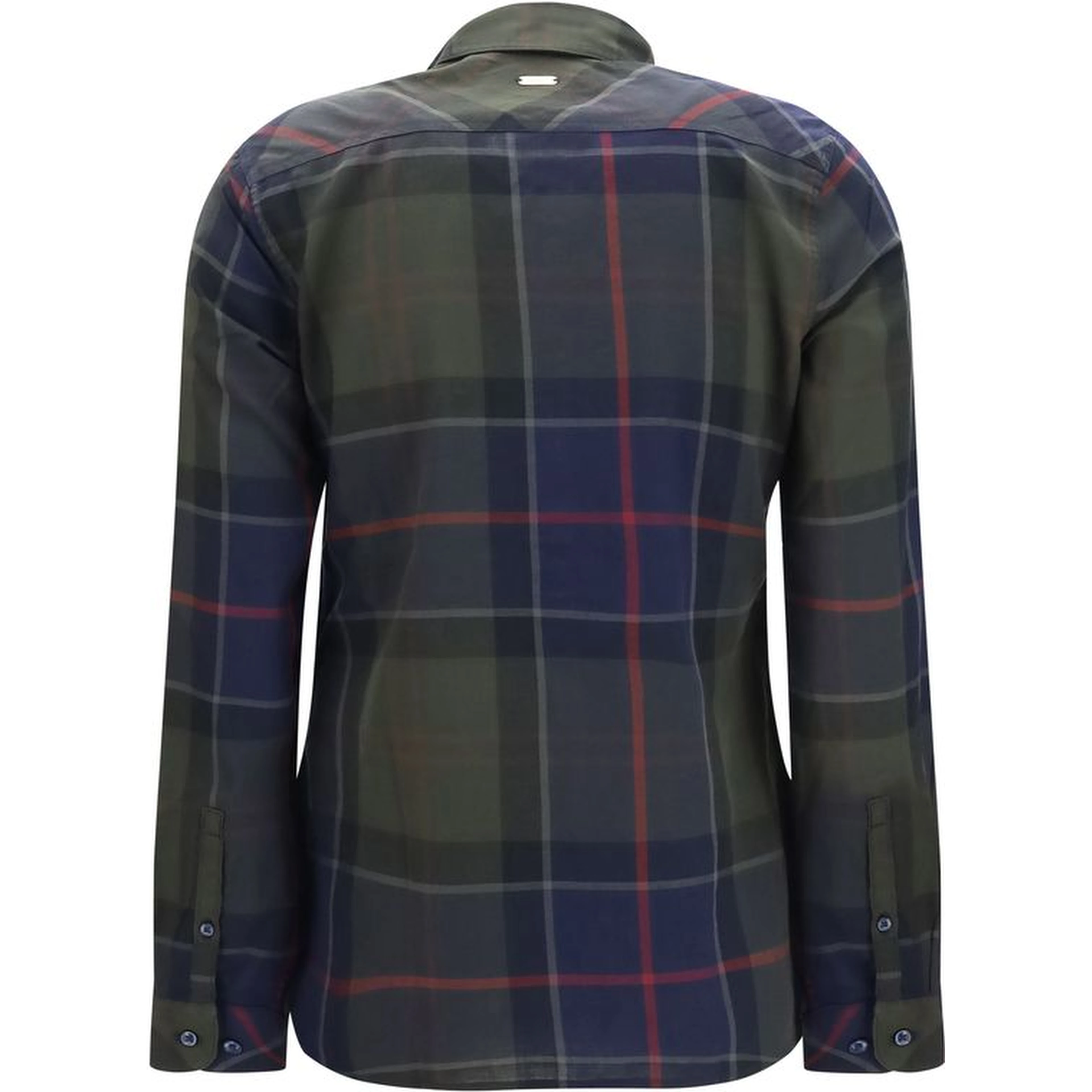 Bicolor Cotton Pattern Shirt