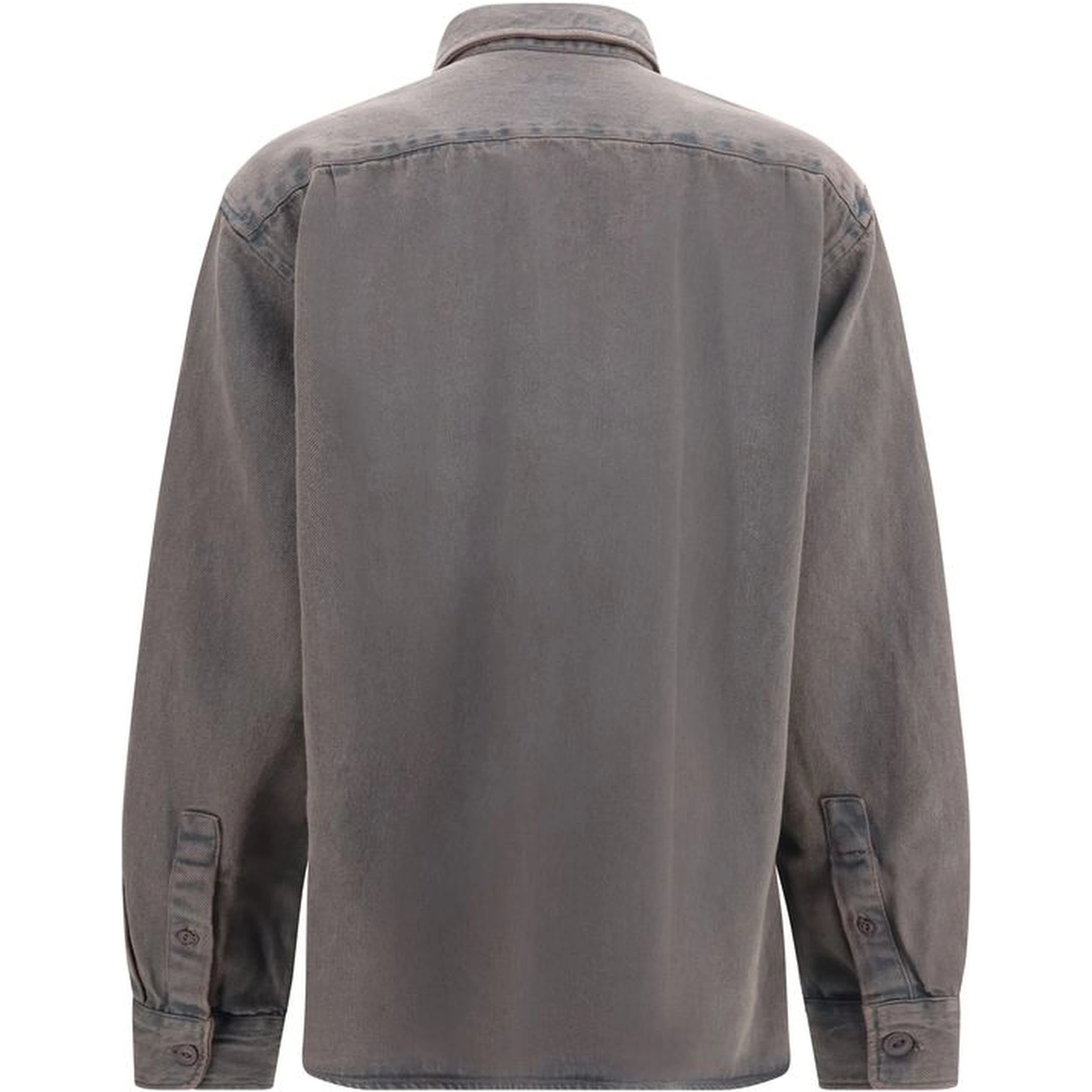 Gray Denim Shirt
