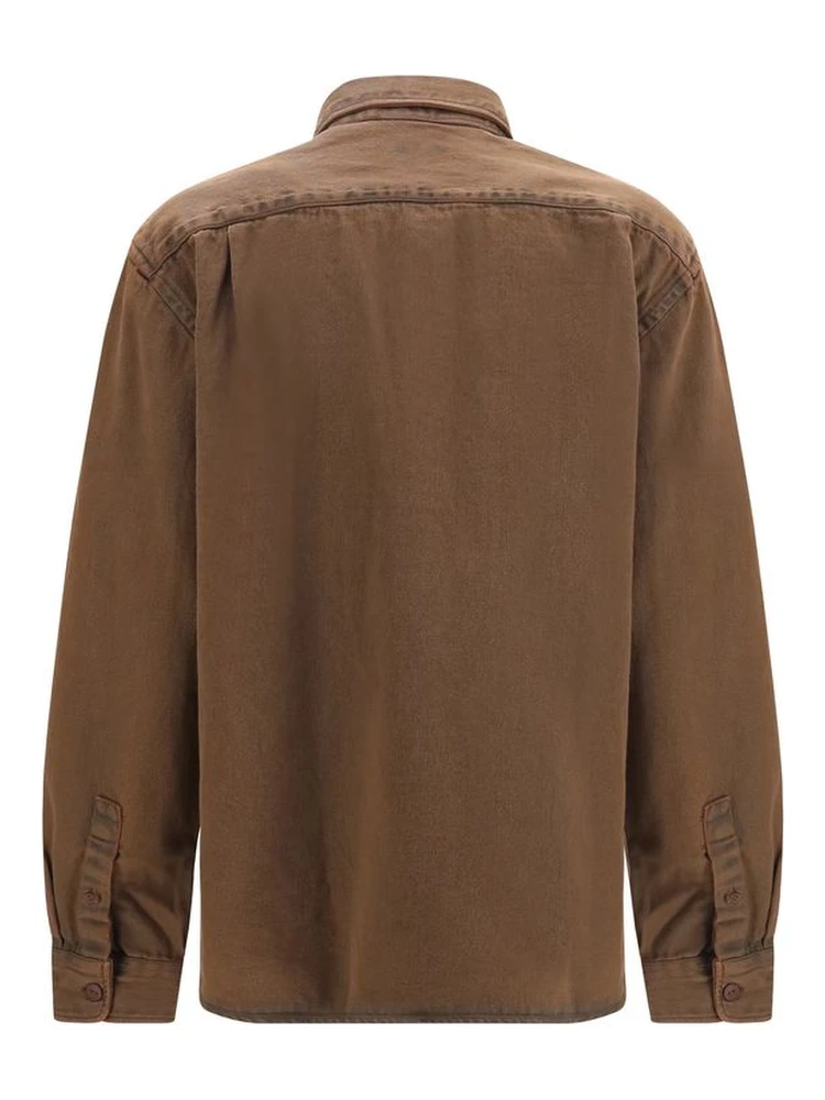 Brown Denim Shirt alternative