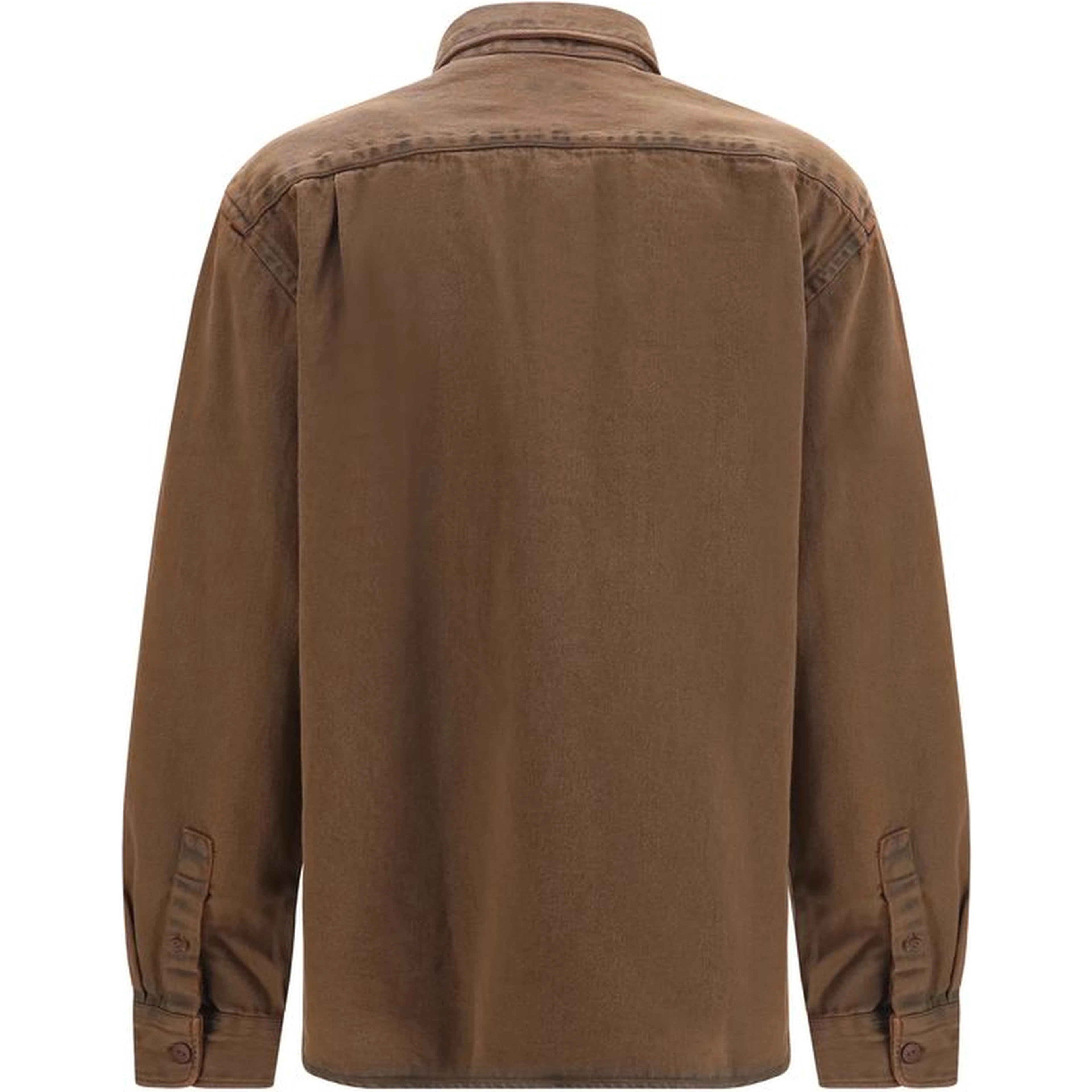 Brown Denim Shirt