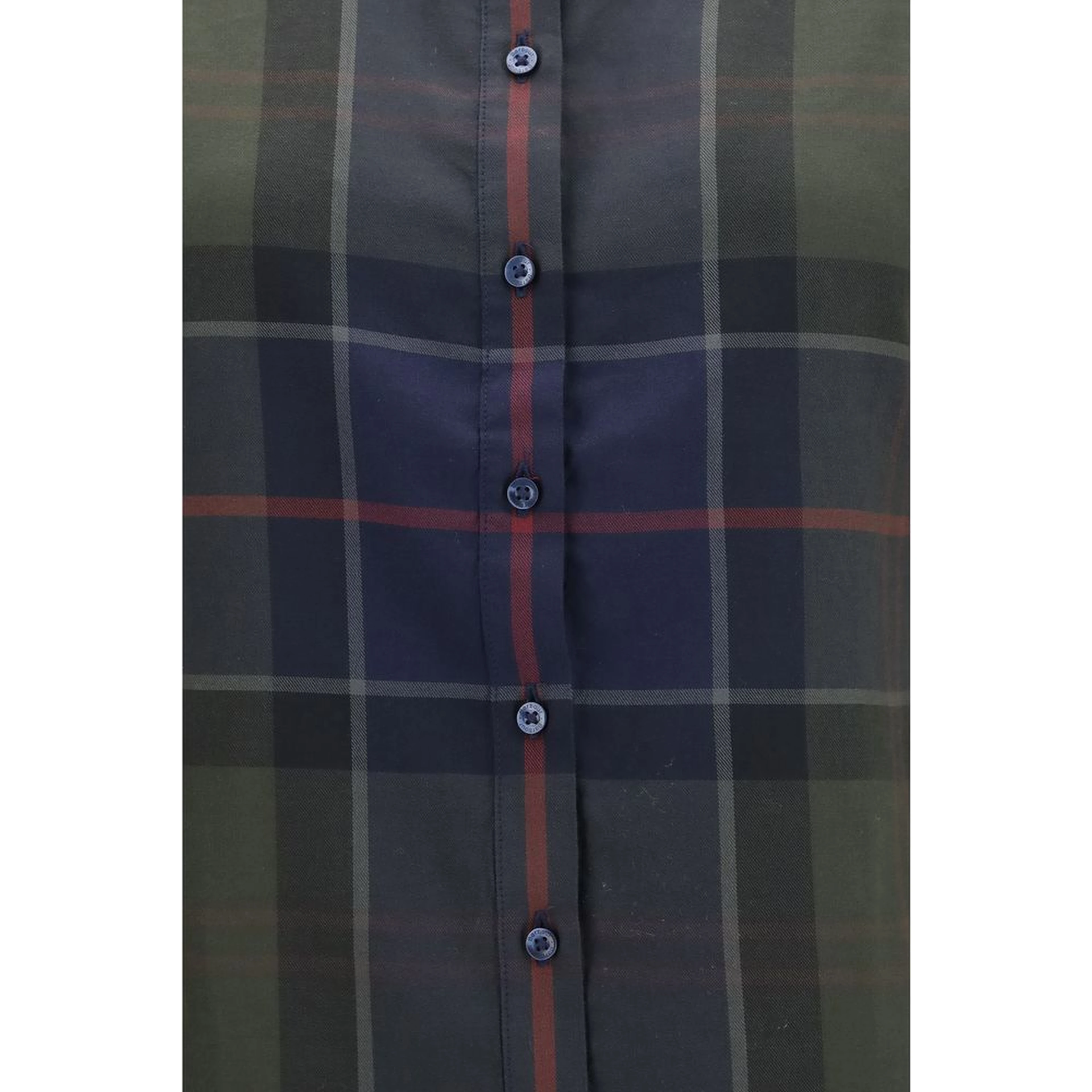 Bicolor Cotton Pattern Shirt