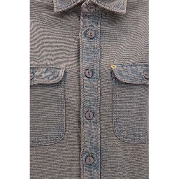 Gray Denim Shirt