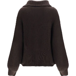 Brown Cashmere Cardigan