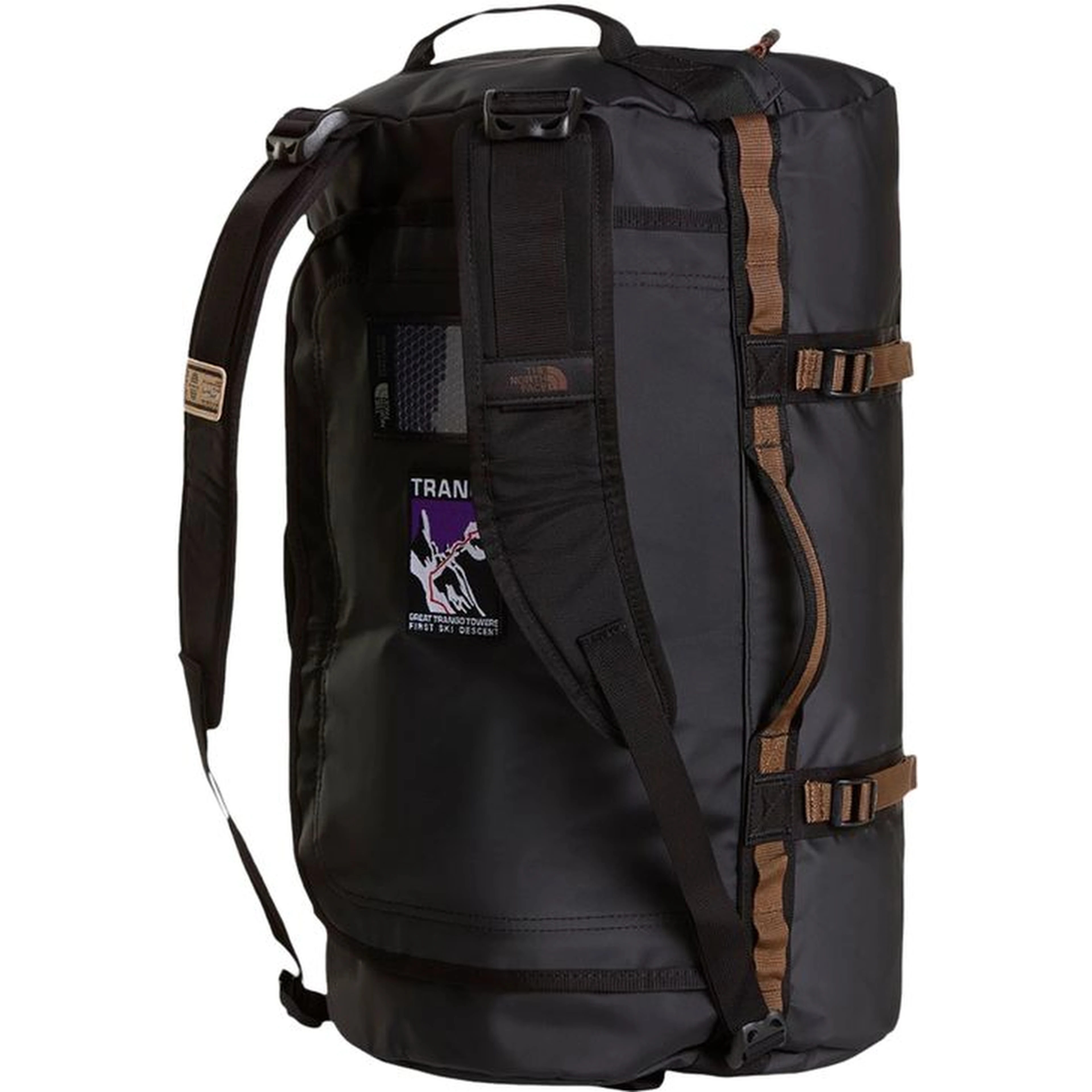 Brown Nylon Shoulder Bag