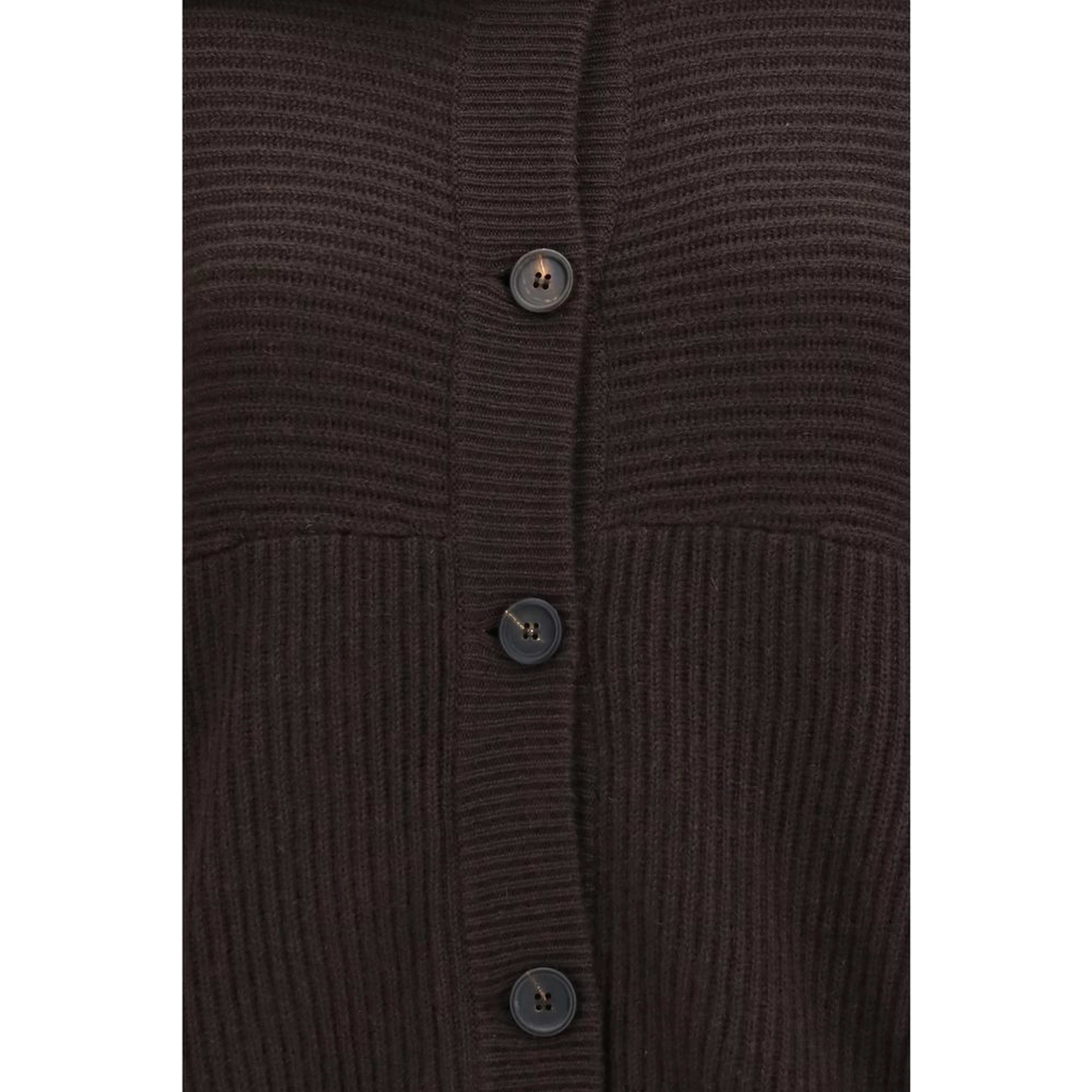 Brown Cashmere Cardigan
