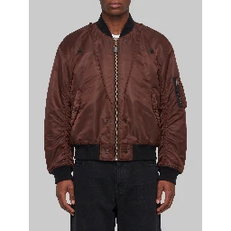 Reversible olive brown bomber