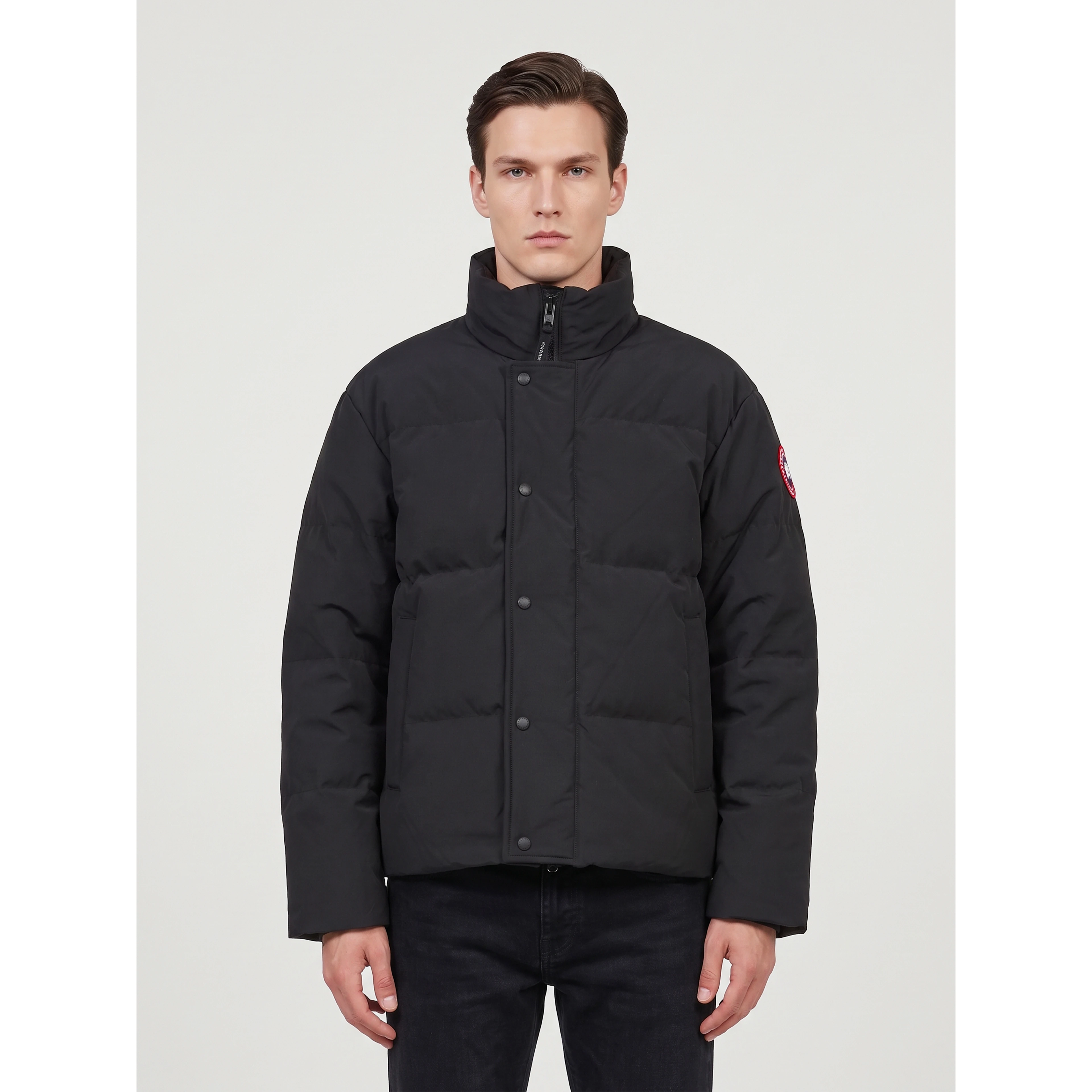 Black Bayview parka