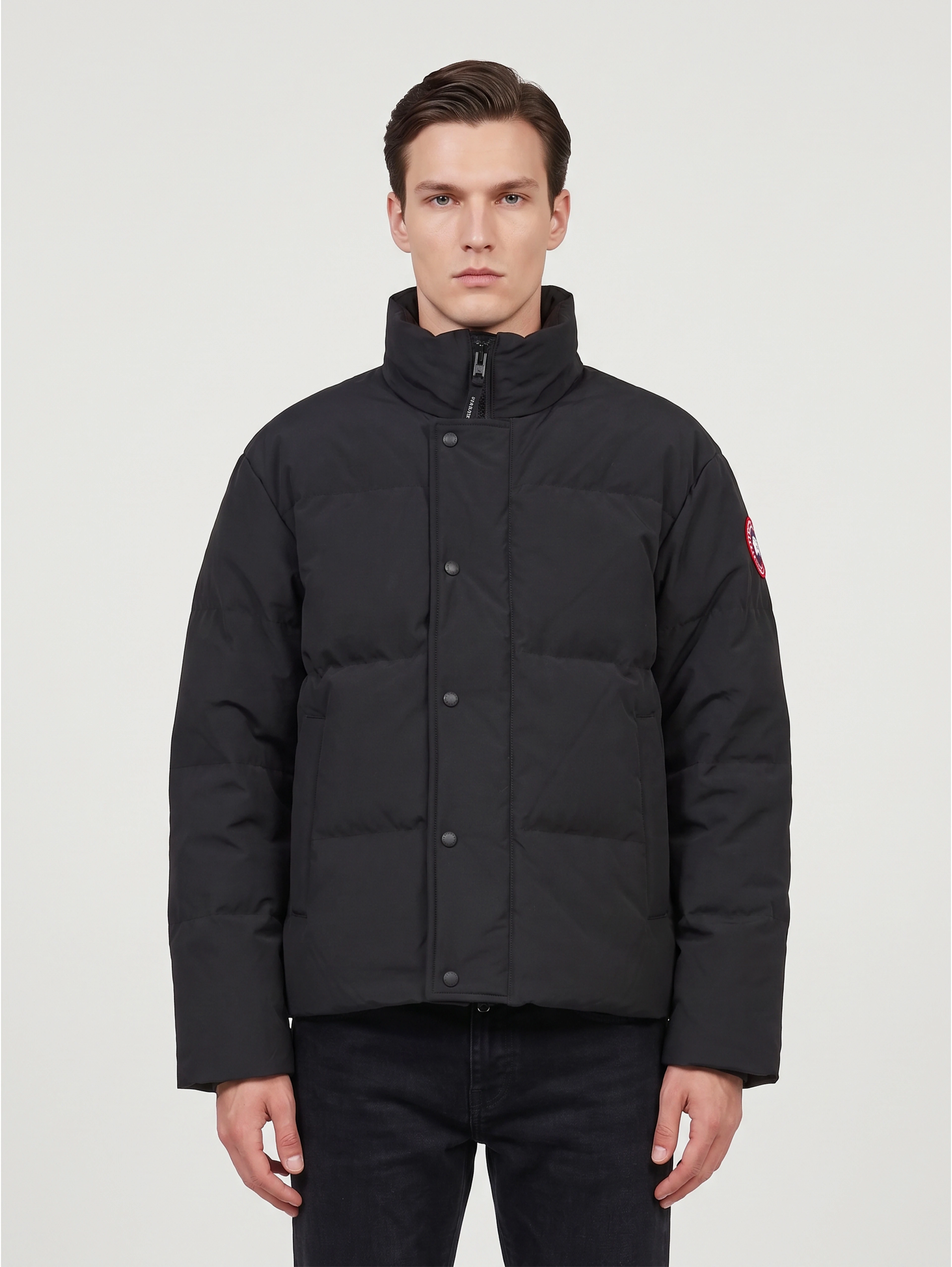 Black Bayview parka