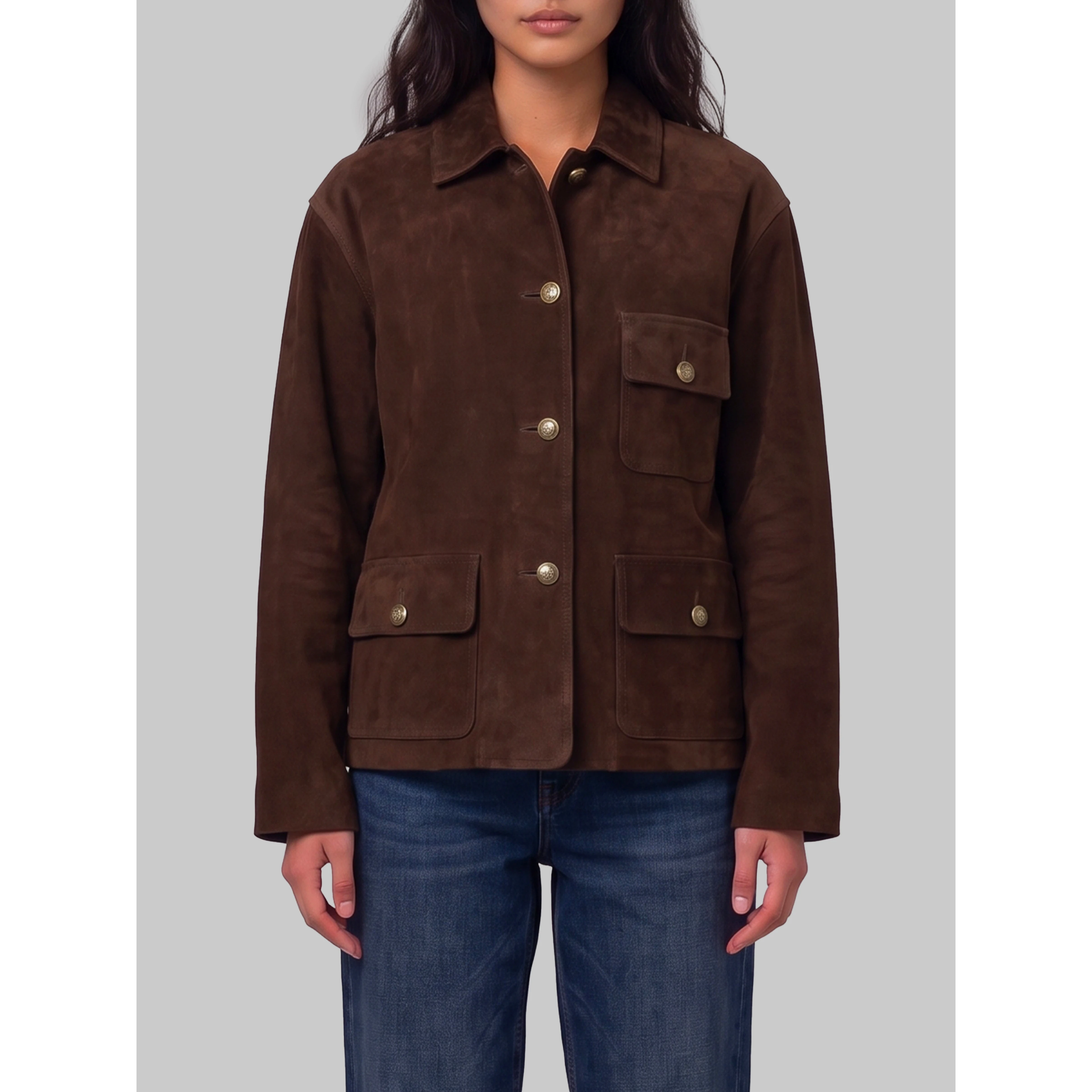 Rosia Gritty suede jacket