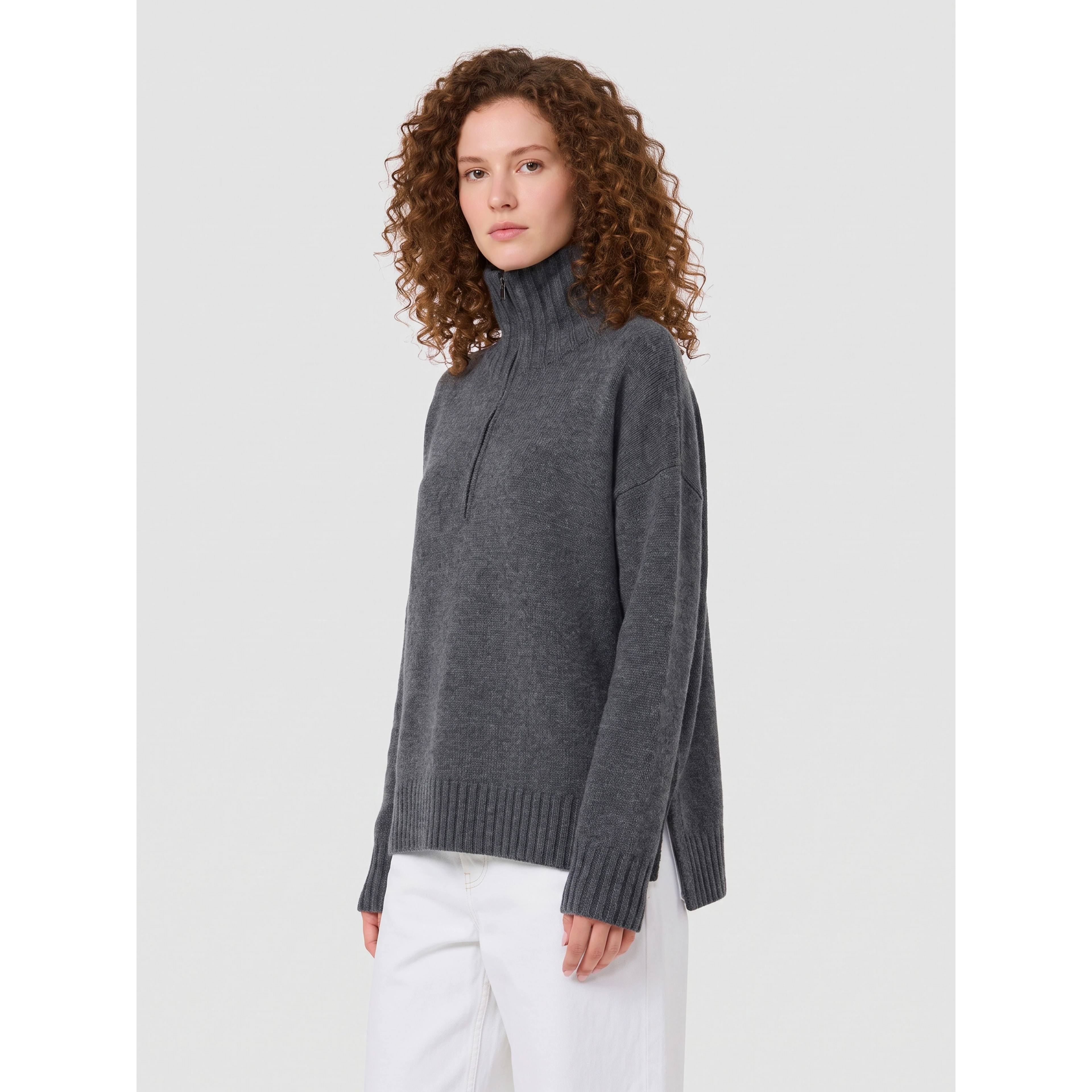 Dark grey Crasso sweater
