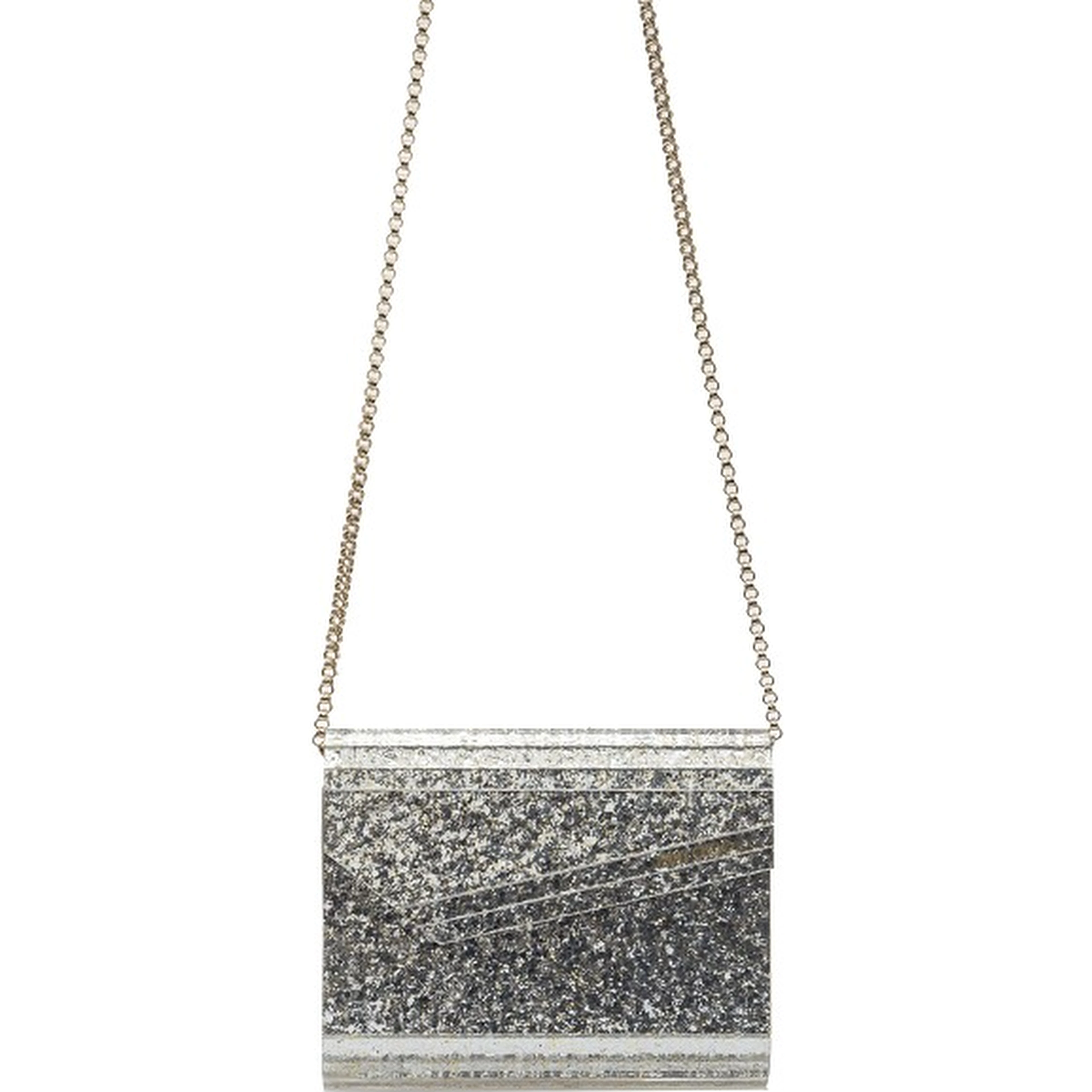 'Candy' glittered clutch