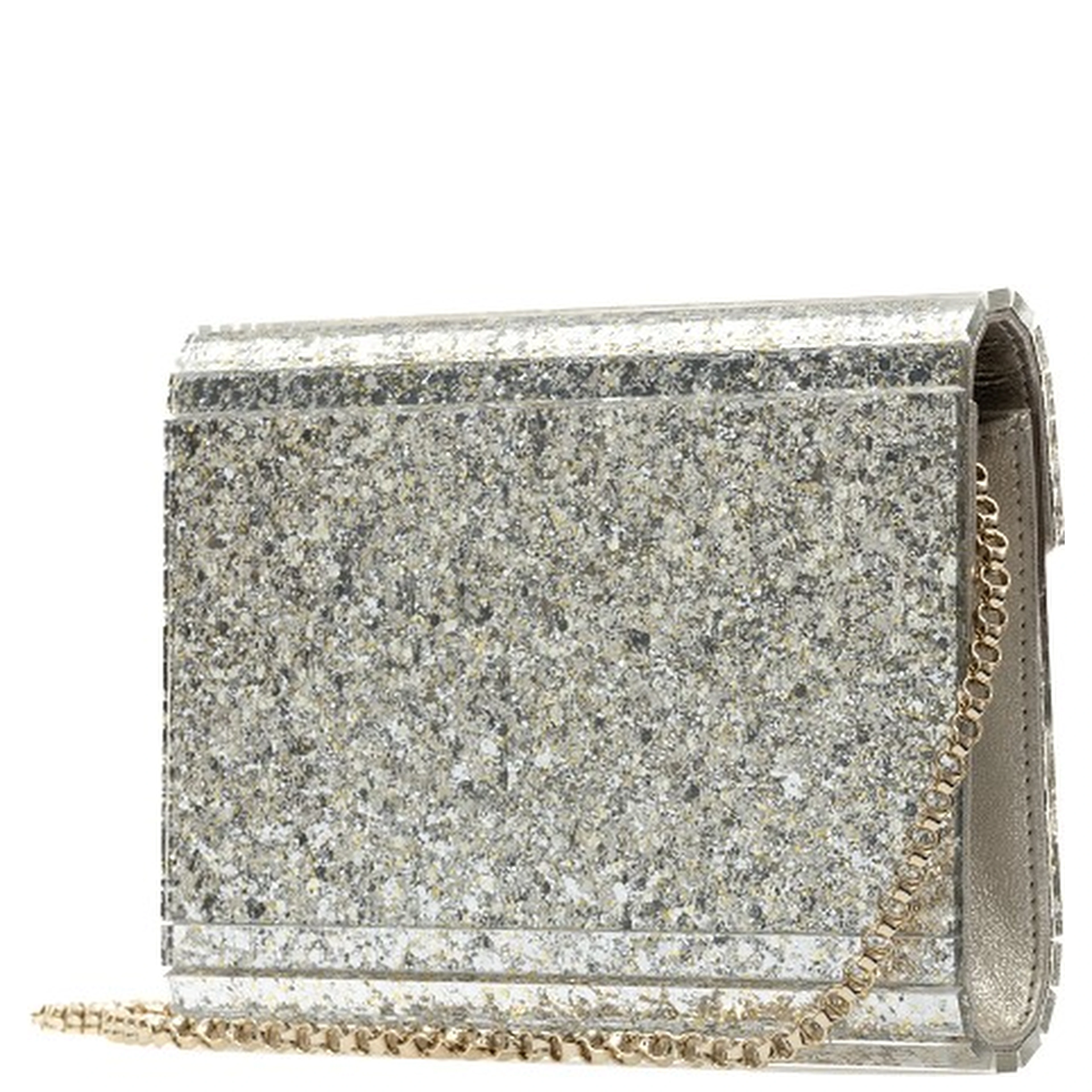 'Candy' glittered clutch