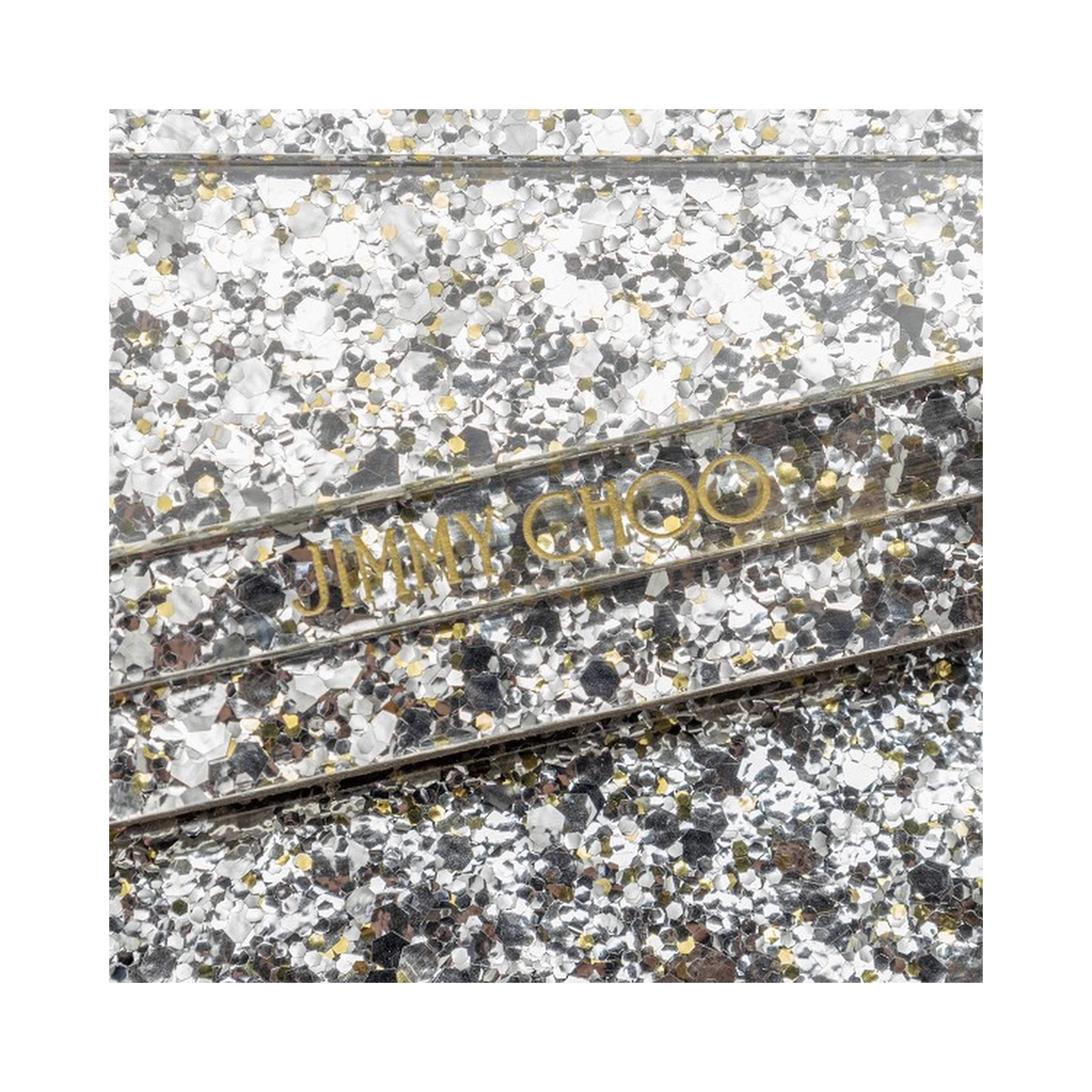 'Candy' glittered clutch