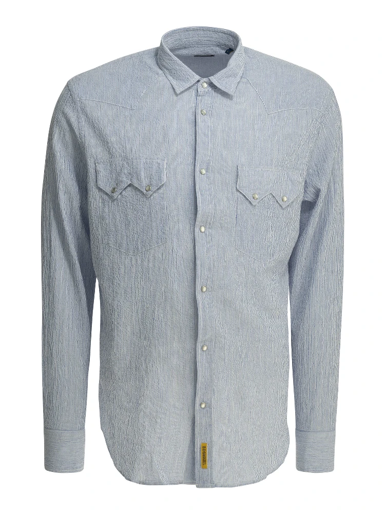 "Rodeo Seersucker" casual shirt