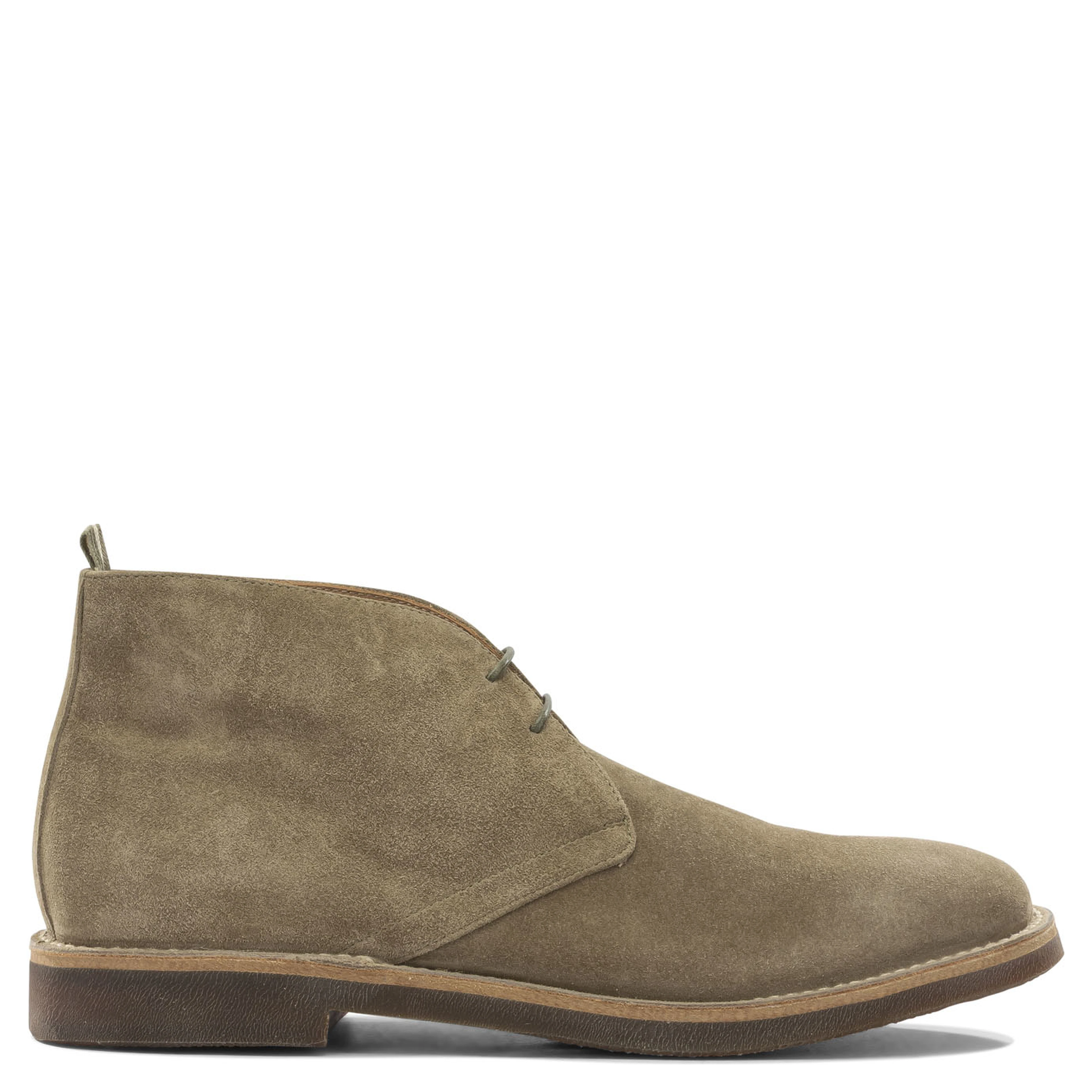 "Chukka" suede brogues