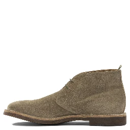 "Chukka" suede brogues