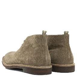"Chukka" suede brogues