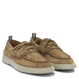 "Bones 013" lace-up loafers