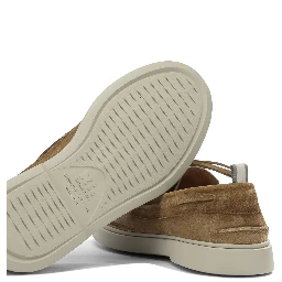 "Bones 013" lace-up loafers