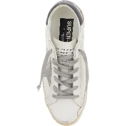 Low Sneakers Superstar with Vintage White Leather Star Patch for Women