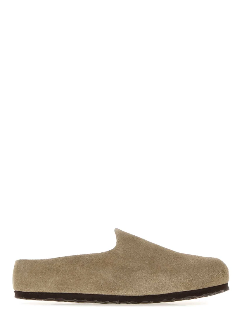 Amsterdam Wrapped taupe, Suede Leather