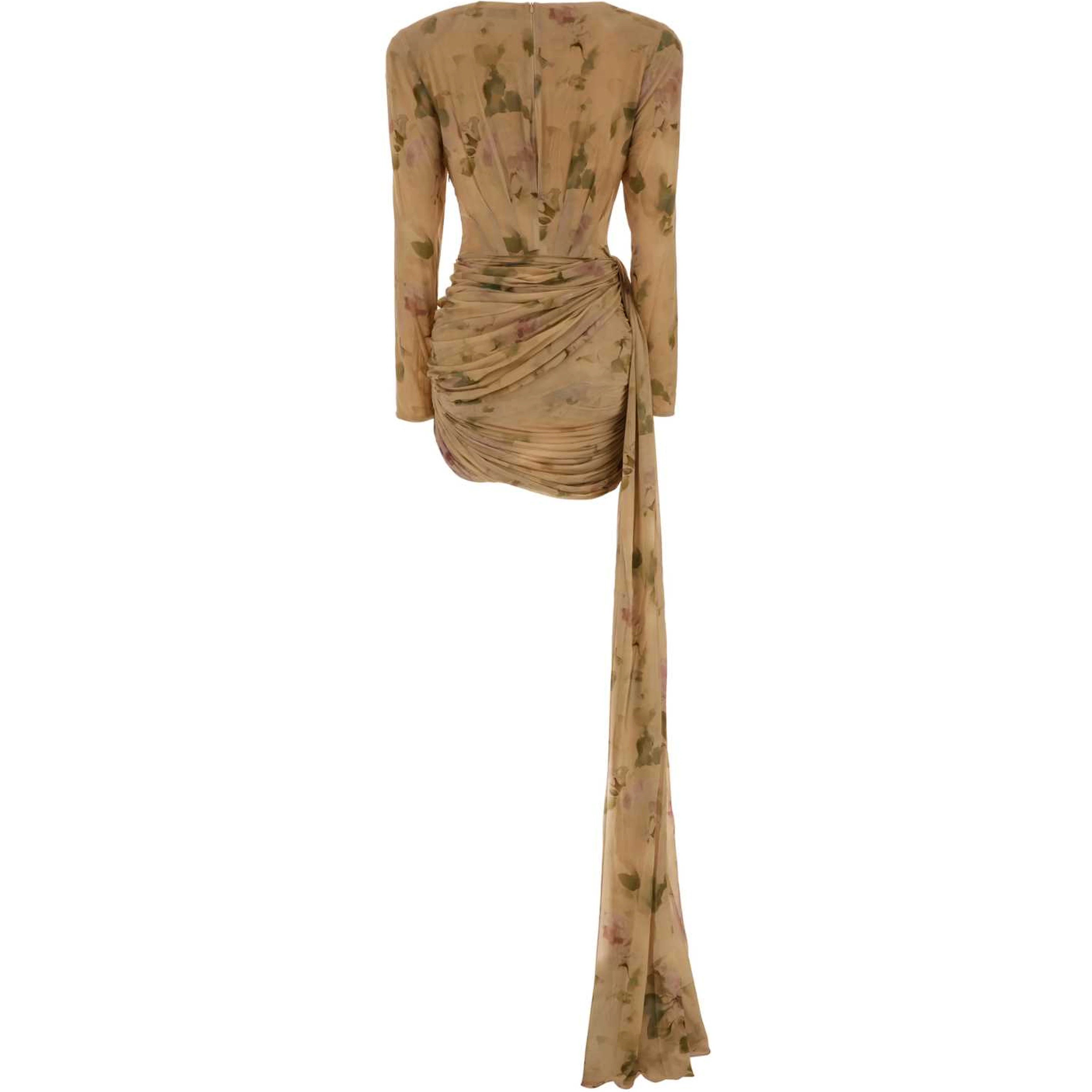 AW26 DRESS 06 BEIGE PRINT