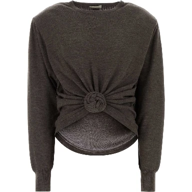 AW26 KNITWEAR 38 LONGSLEEVE GREY