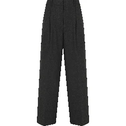 DOUBLE PLEATED WIDE SLACKS
