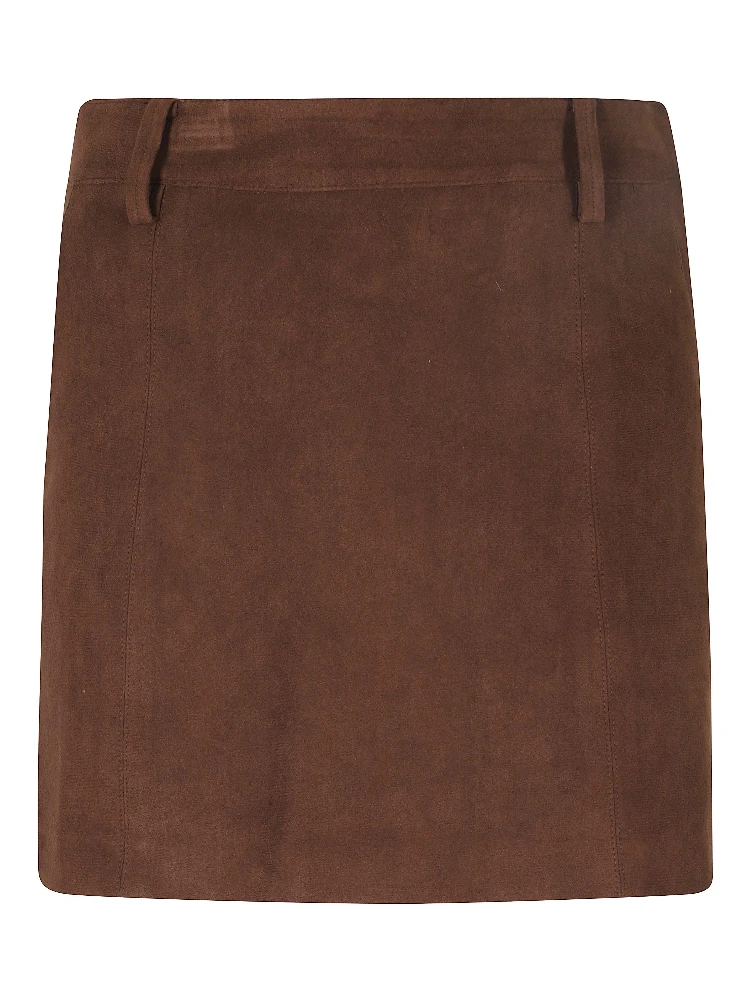ALTER SUEDE MINI SKIRT