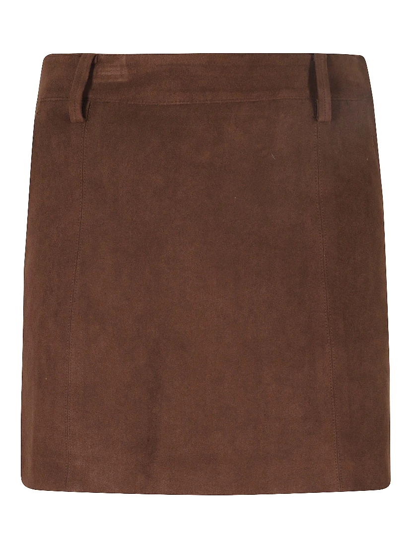 ALTER SUEDE MINI SKIRT