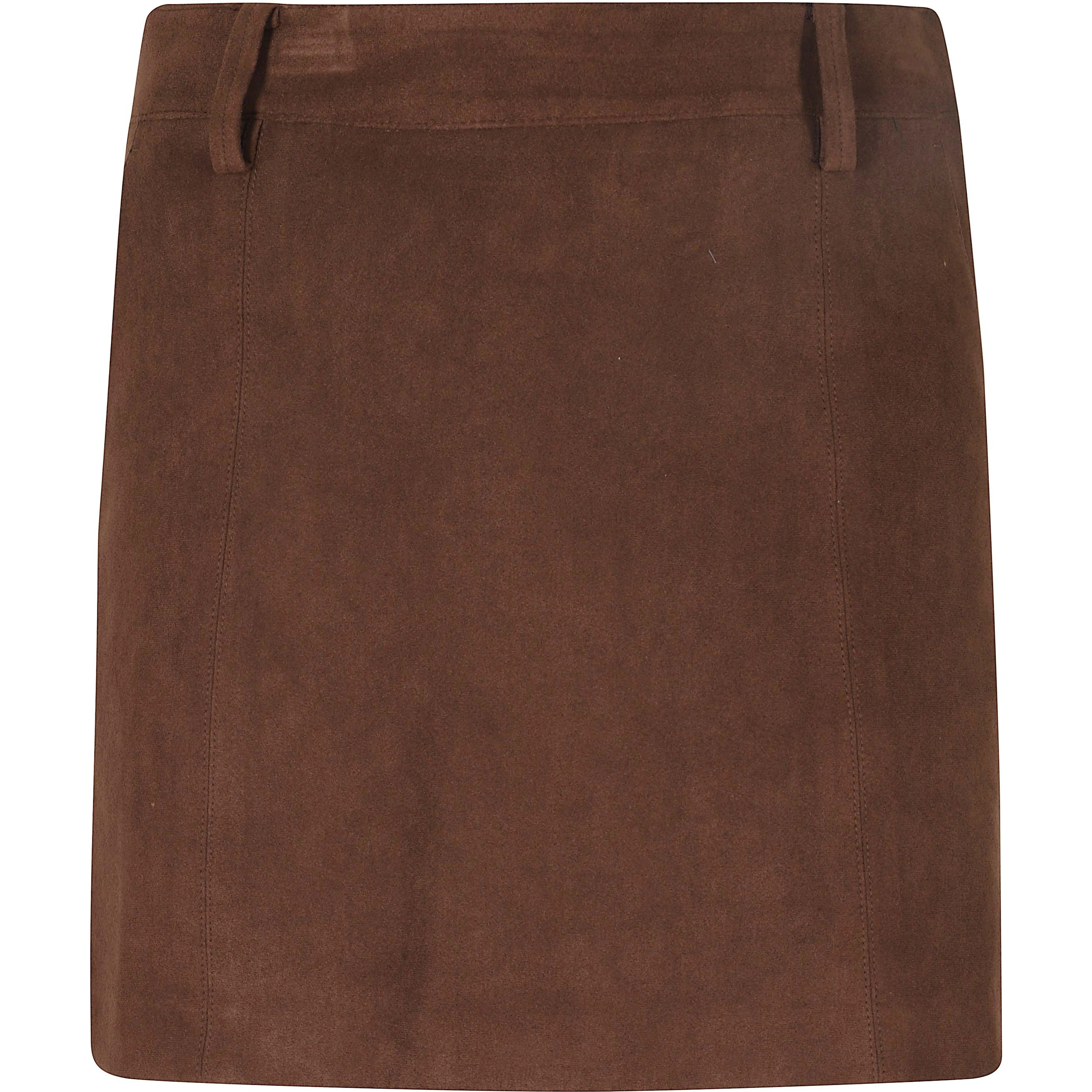 ALTER SUEDE MINI SKIRT