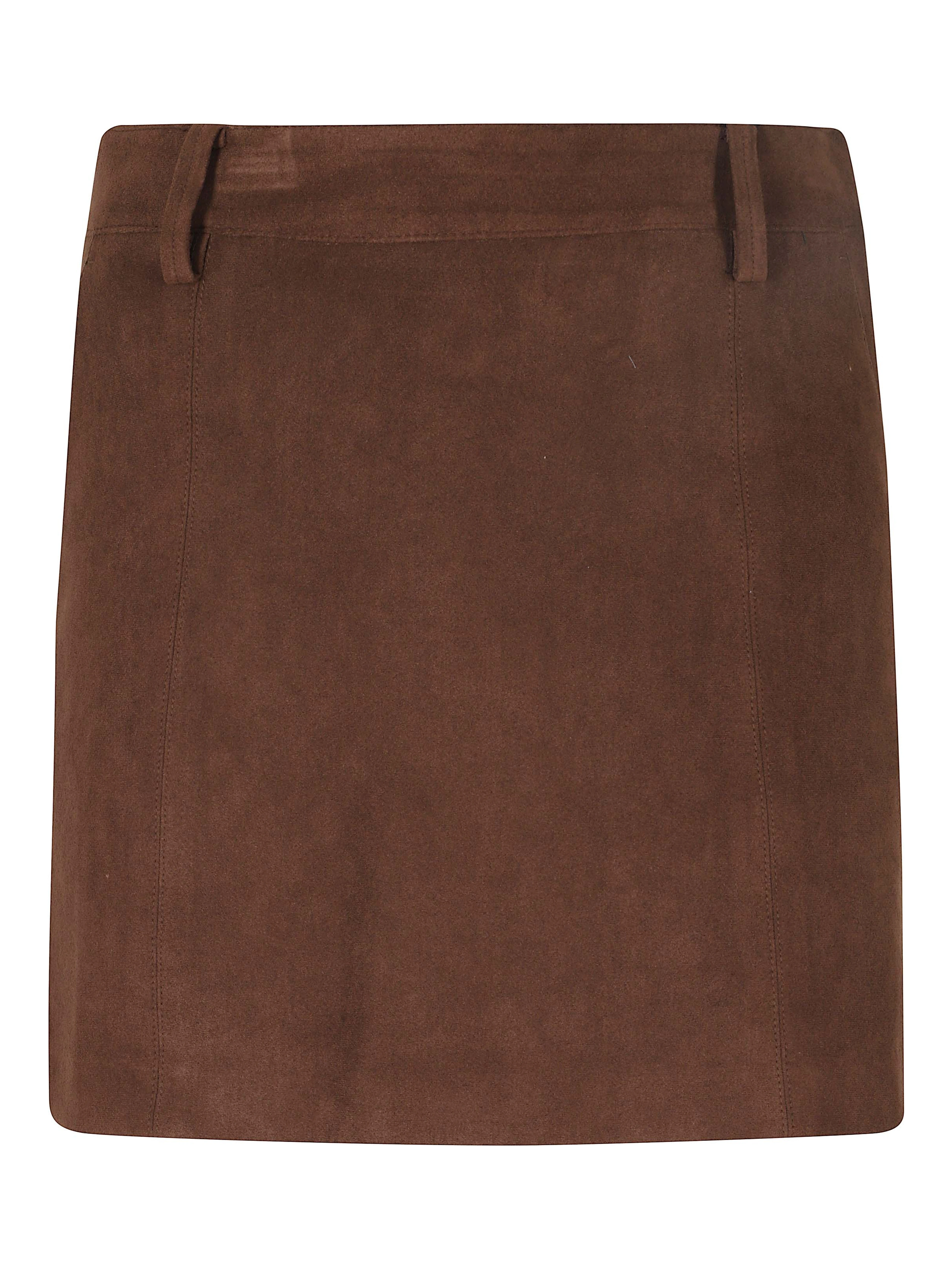 ALTER SUEDE MINI SKIRT
