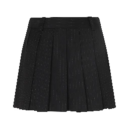 PLEATS MINI SKIRT