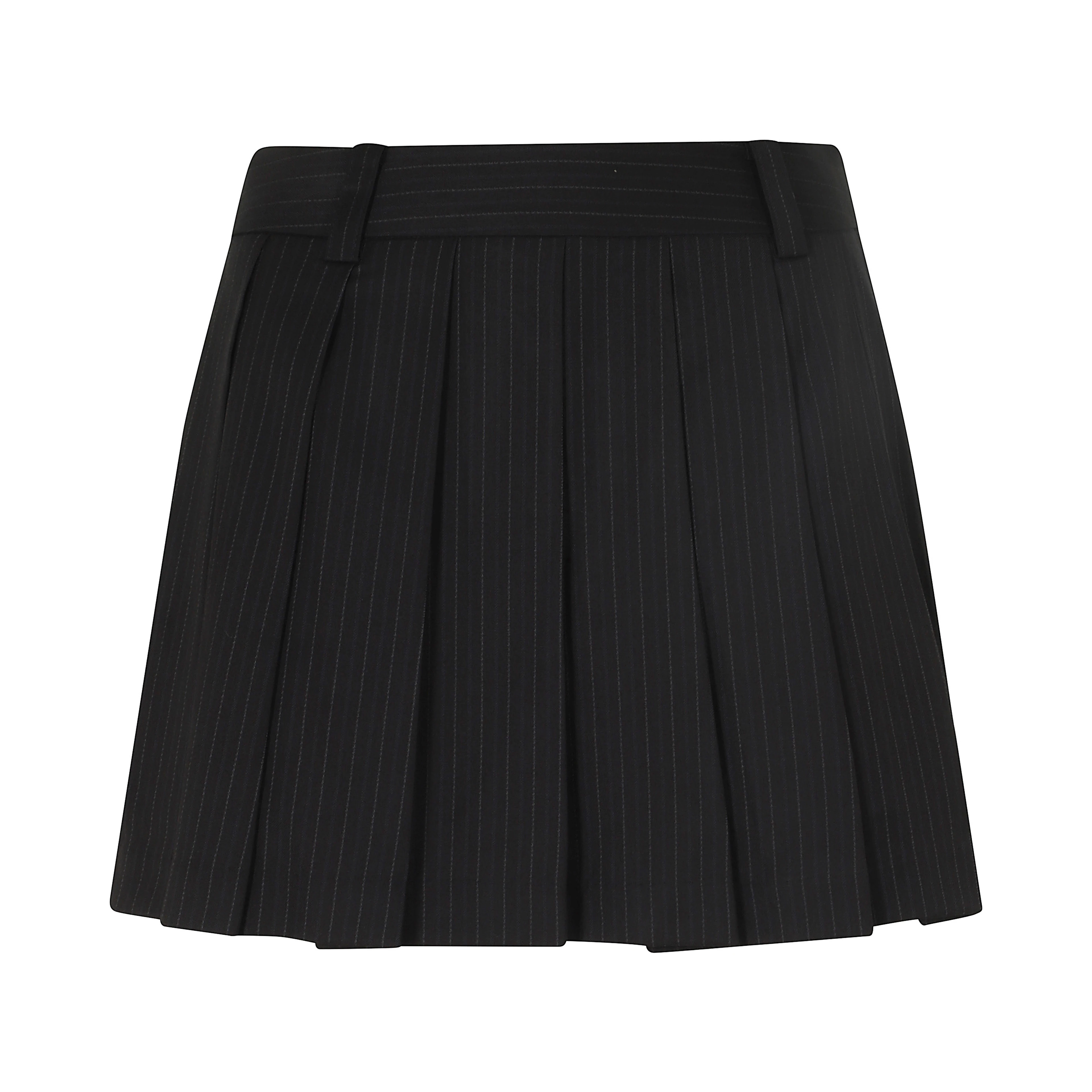 PLEATS MINI SKIRT