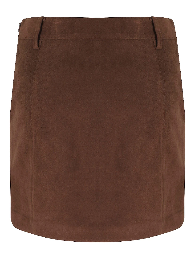 ALTER SUEDE MINI SKIRT