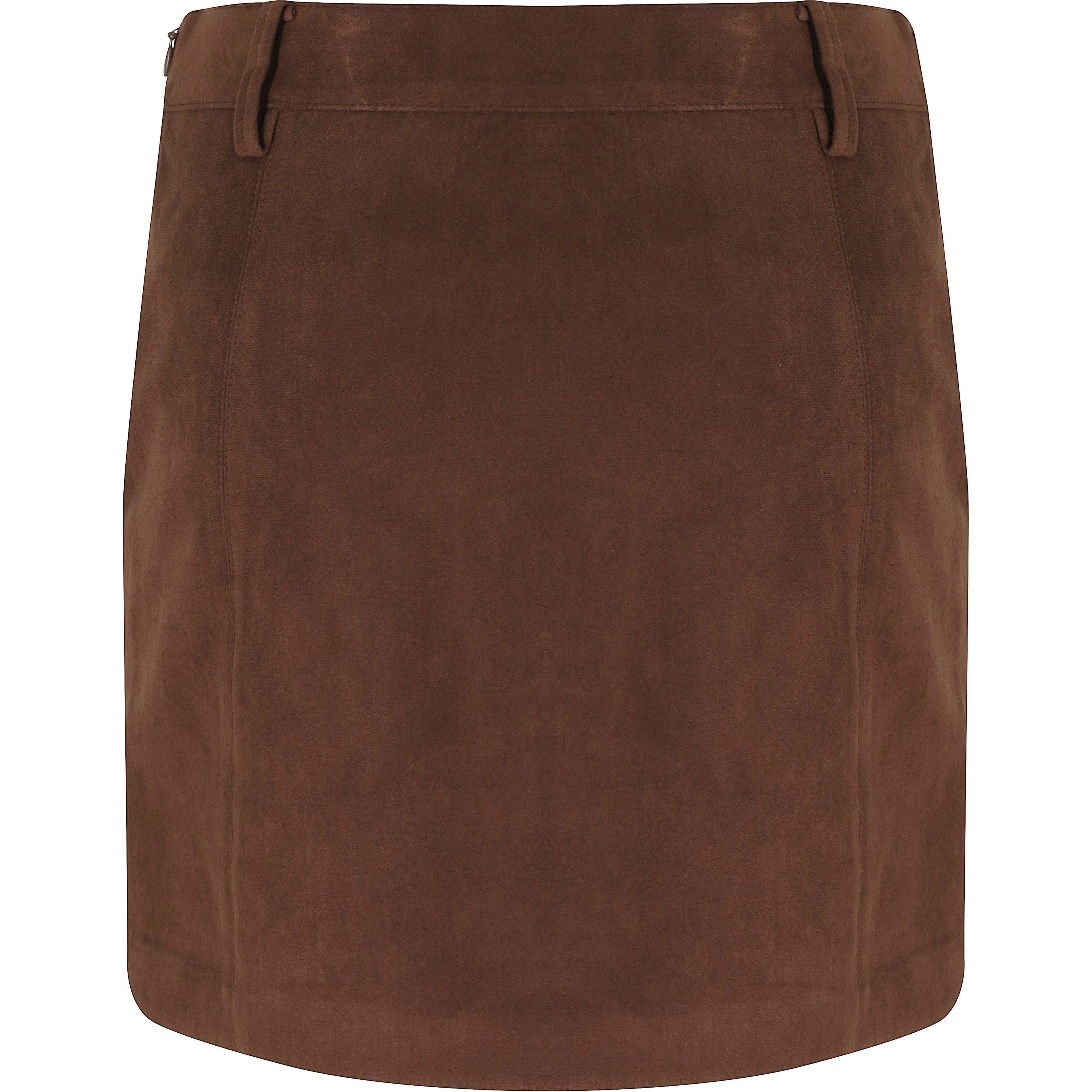 ALTER SUEDE MINI SKIRT