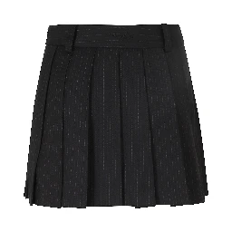 PLEATS MINI SKIRT
