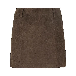 ALTER SUEDE MINI SKIRT