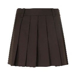 PLEATS MINI SKIRT